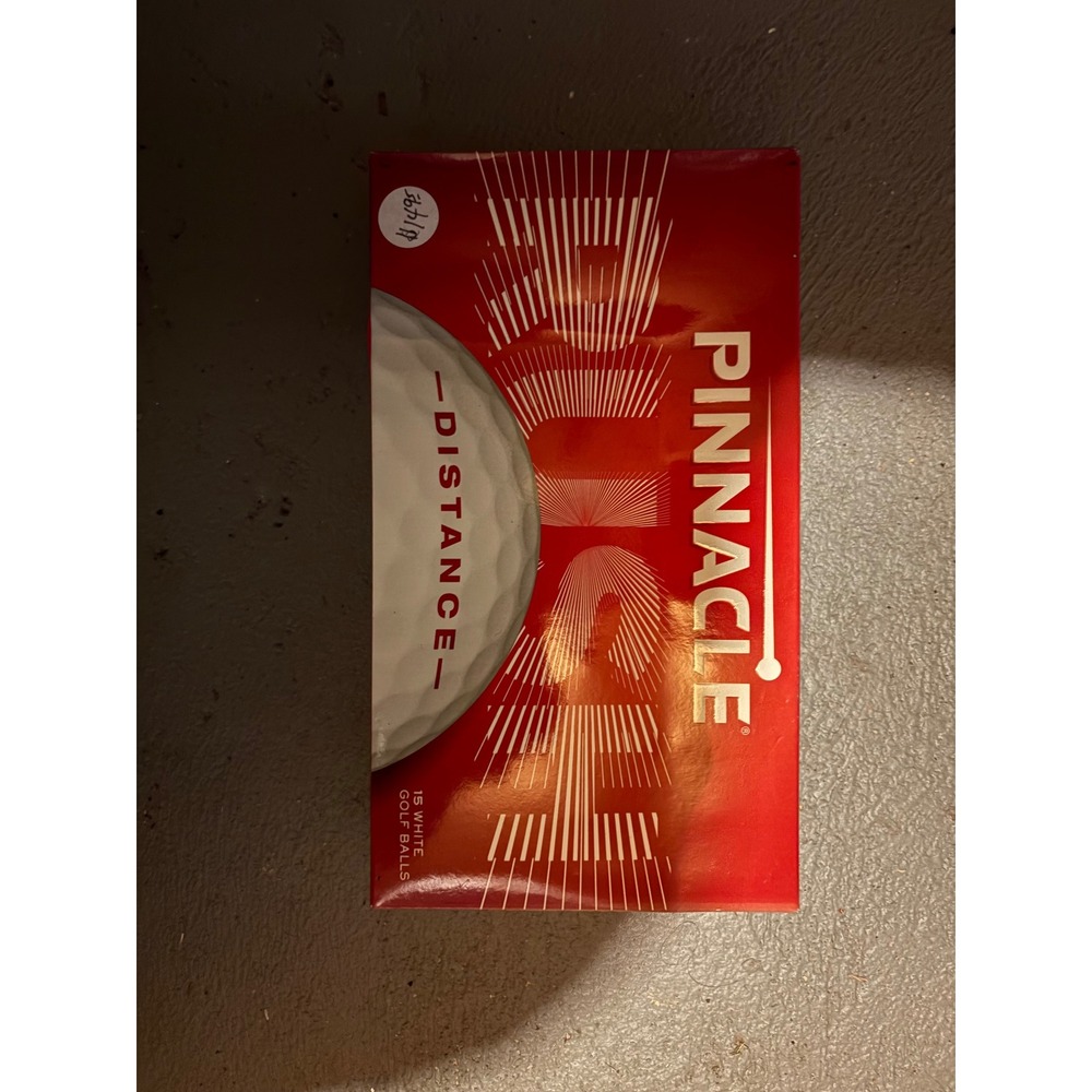 Pinnacle Rush Distance Golf Balls 15 Pack White